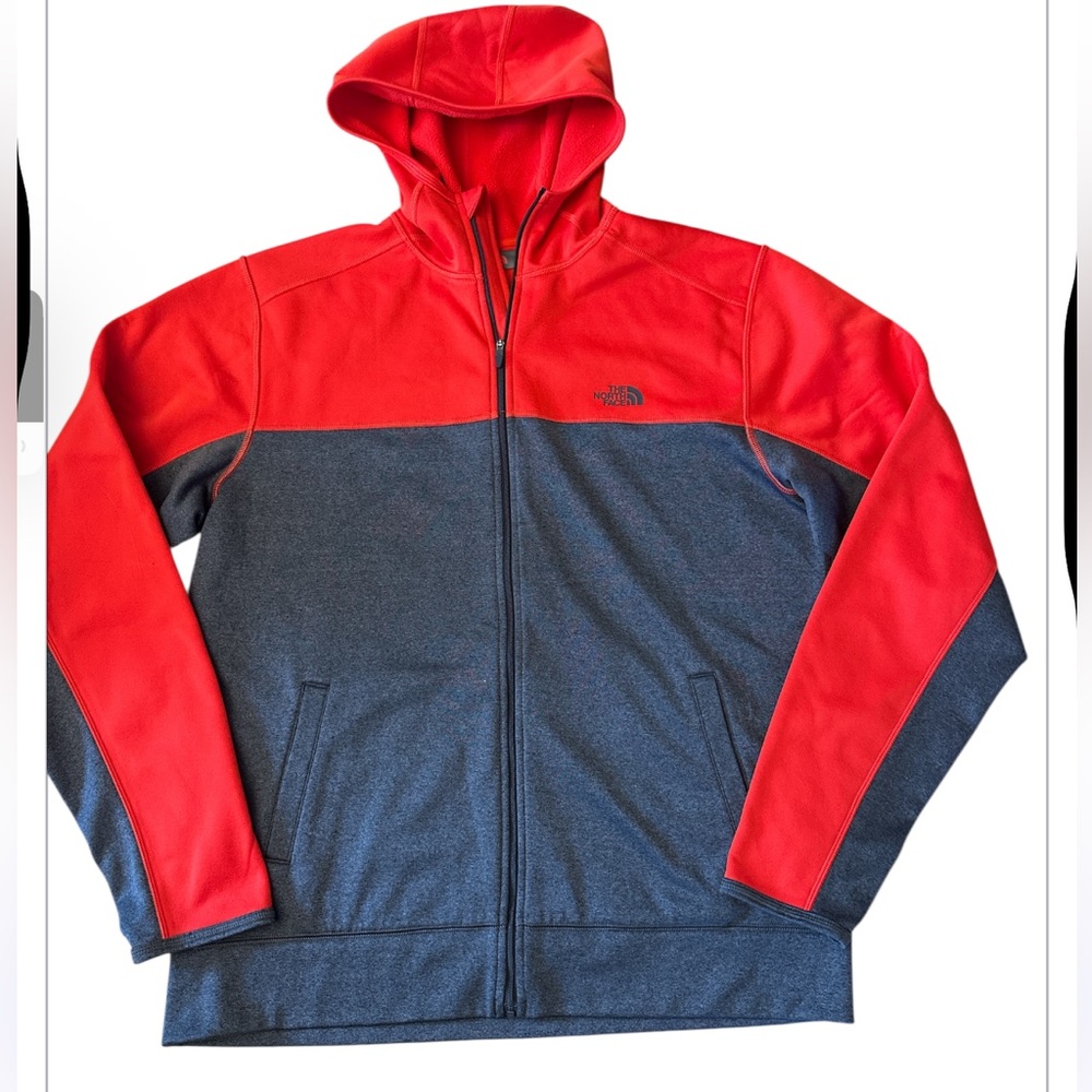 NORTH FACE zip up hoodie